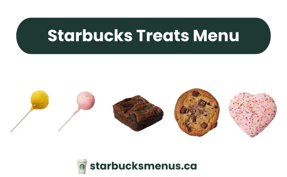 Starbucks Treats Menu